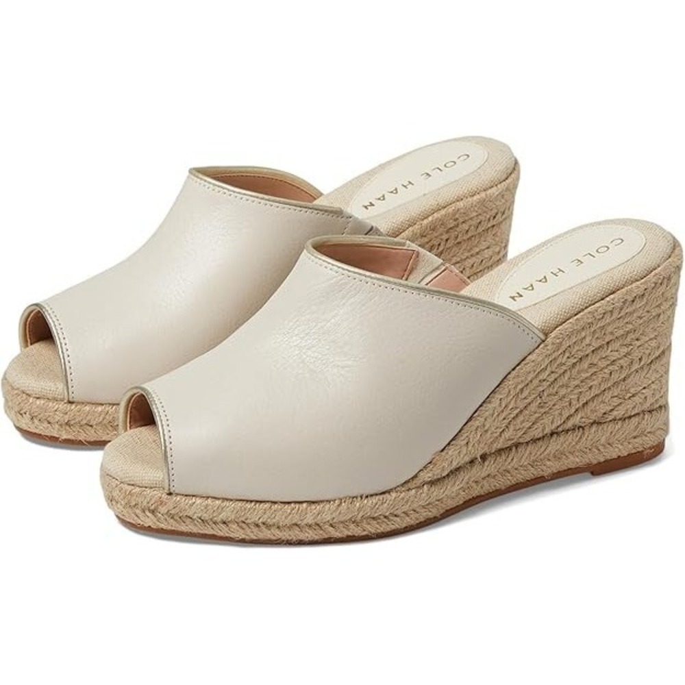 Cole‎ Haan Women's Cloudfeel Southcrest Mule Wedge Heeled Sandal Size 10 NEW